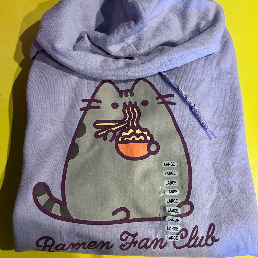 pusheen ramen sweatshirt